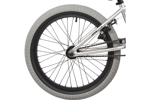 													Велосипед BMX Novatrack PSYCHO 20" 20" 1 ск. серебристый 20BMX.PSYCHO.SL4 2024 фото 5